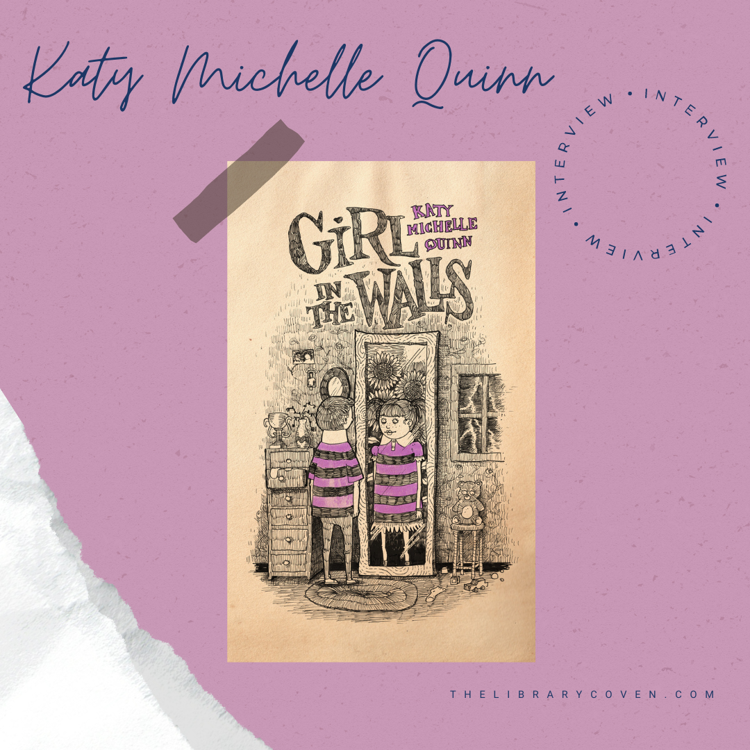 Front cover of Girl in the Walls on a mauve background